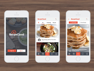 Recipe Cloud 3.0 Is Here app food interface recipes ui