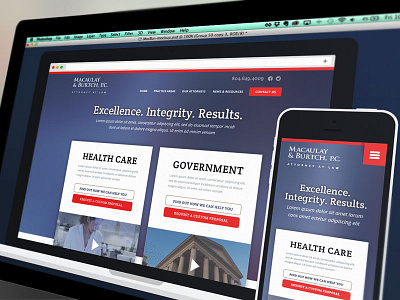 Website Redesign for Macaulay & Burtch