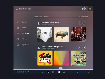 Music player Mock 2