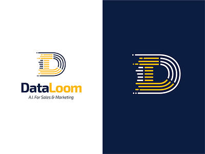 Dataloom Logo branding data logo