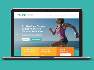 Prosper Physical Therapy & Dry Needling Website design website