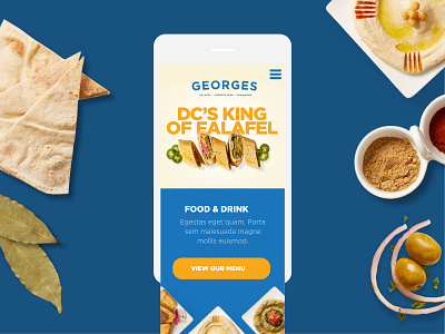 George's DC Mobile Web mobile responsive website