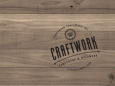CraftWork Brand Stamp branding logo stamp