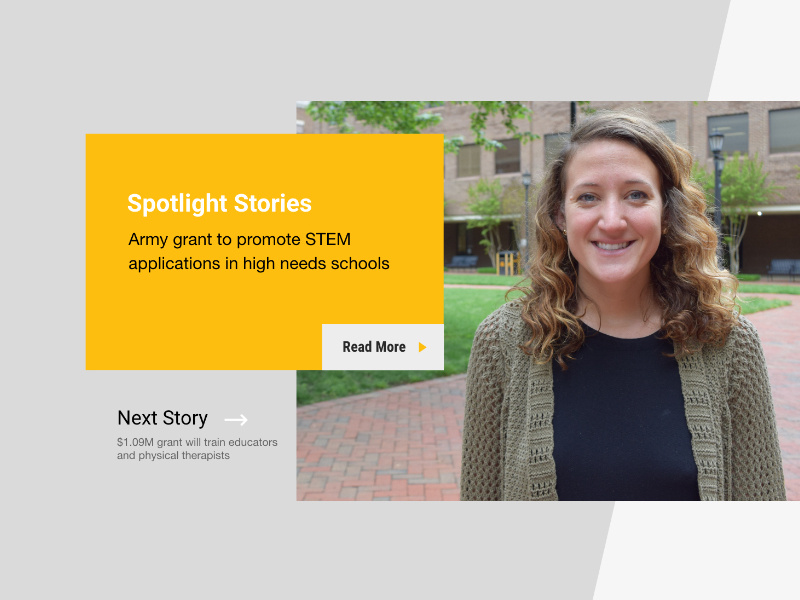 Spotlight stories by Trent Cox for Left+Right on Dribbble