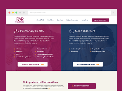 PAR Website Design