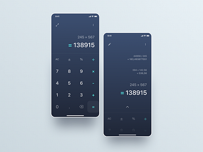 Daily UI 004 - Calculator