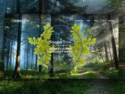 Sruogos Butai estate forest interactive nature real web