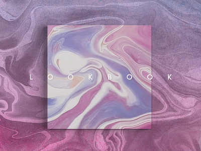 Lookbook book cover print