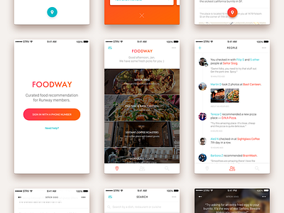 Foodway - Curated food recommendation