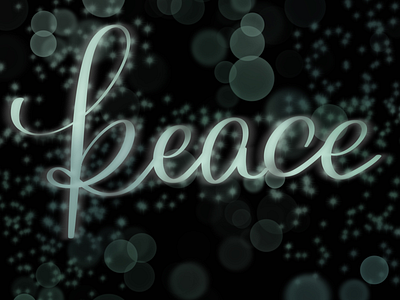 Peace digital art digital lettering ipad lettering lettering