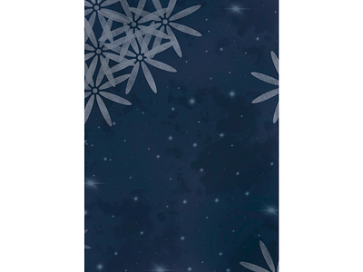 STARRY NIGHT Digital Invite background