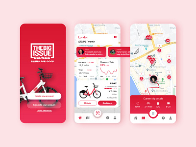 Bike sharing app