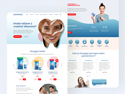 Gengigel Landing Page