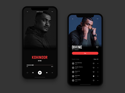 Music Player App Concept