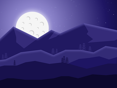 Mountain Vector Illustration