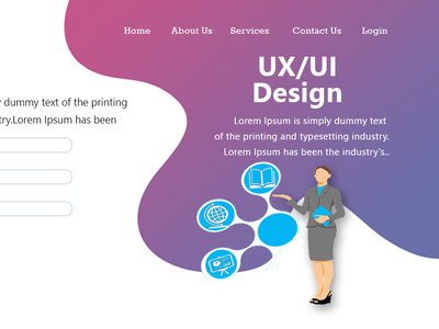 UI/UX css3 html 5 ui ux website