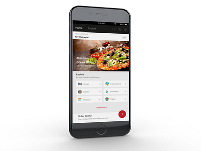 Food App appdesgin dailyui design ui