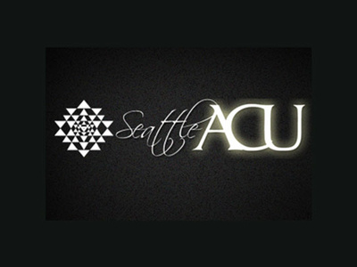 Seattle ACU brand branding design emblem illustration lettering logo type typography vector web