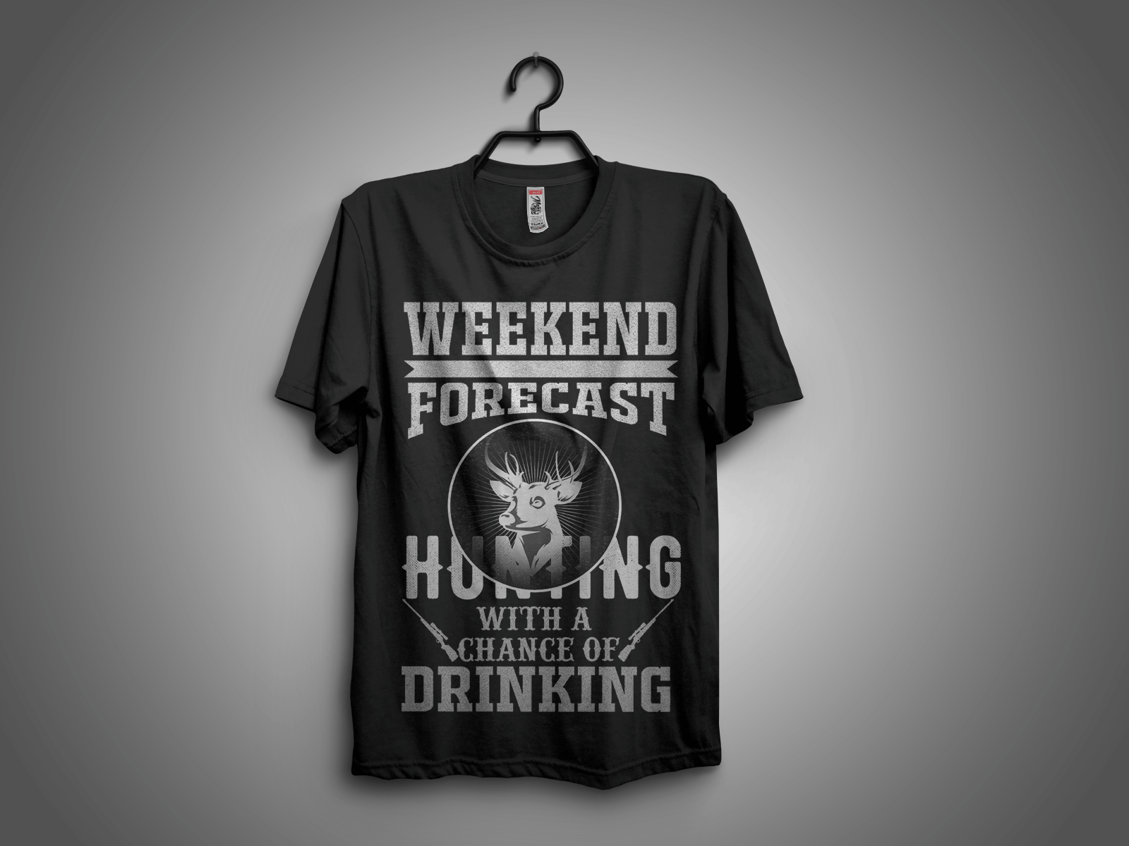 Hunting T shirt design