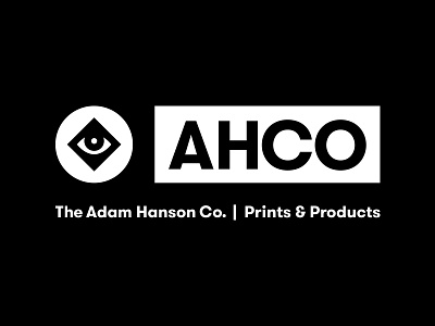 AHCO adam hanson ahco branding design icon illustration logo