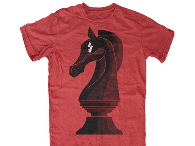 Knight *updated* adam hanson apparel design horse illustration knight shirt switchfoot