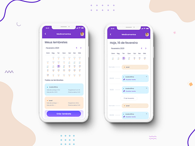 UI Design Medication Schedule Feature app application design feature figma flat flutter interface medicinal medicine schedule ui ui design uidesign ux uxdesign uxui