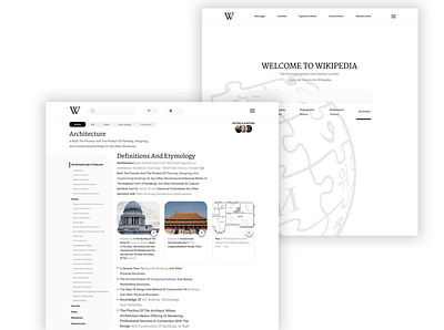 Re-Design Wikipedia findable mockup ui usability testing user experience user interface ux webdesign website wikipedia