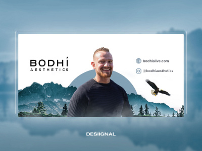 Facebook cover for Bodhi Aesthetics banner banner design bannerdesign design art designer desiignal key-visual minimal minimalism social social media social media design