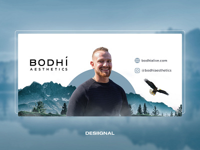 Facebook cover for Bodhi Aesthetics banner banner design bannerdesign design art designer desiignal key visual minimal minimalism social social media social media design