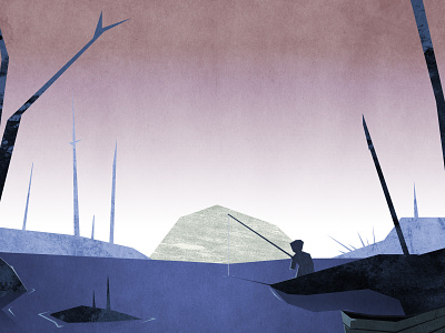 The Swamp colors concept art illustration landscape mood swamp