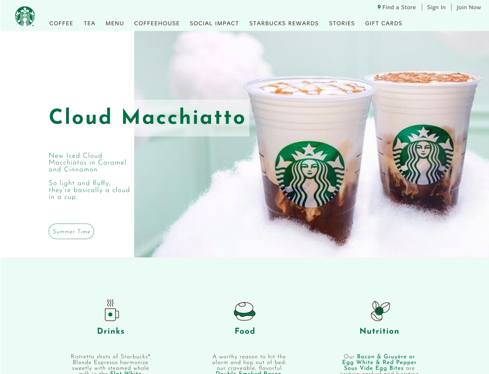 Daily UI 003 | Landing Page by Augustina Liu on Dribbble