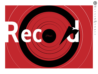 Record Player player record record player text text design