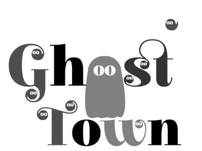 Ghost Town ghost ghost design ghost illustration ghost town ghosts