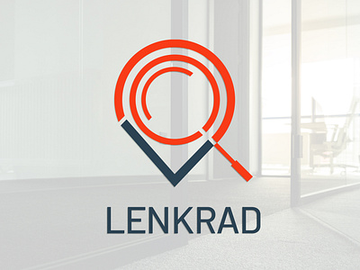 Lenkrad app logo branding business design gps graphic illustration illustrator logo vehicle