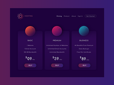 Pricing Page