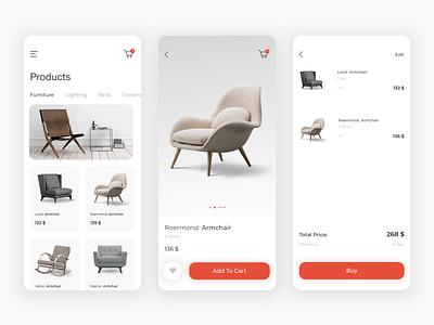 Furniture Store App - Personal Project