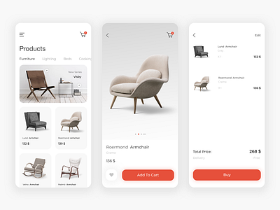 Furniture App  - Personal Project