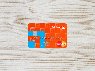 Bank Debit Card bank banking brand branding credit card debit card design money vector