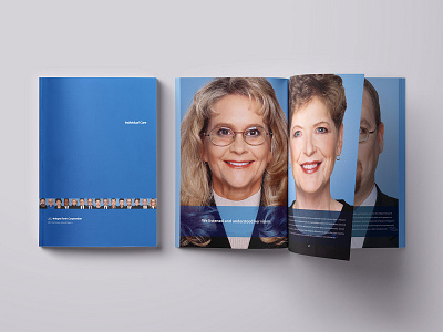 Bank Annual Report annual report bank brochure customer care design finance financial photography portrait print print design printing