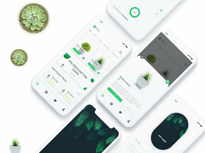 UI Design For Plants and Flowers App android app app design creative ios ui ux