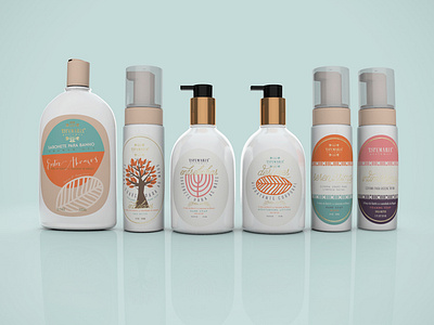 Packaging - Shea Butter Collection brazil graphic design hand soap lotion package package design sea butter