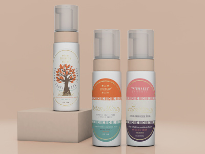 Packaging - Shea Butter Collection branding brazil design graphic design hand soap lotion package package design