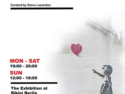 The Art of Banksy Event Poster