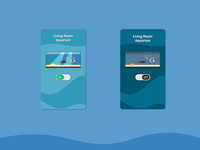 Daily UI #015: Aquarium On/Off Switch