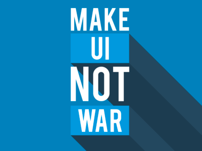 Make UI not war