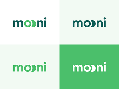 Mooni – Brand/logo bank bank account bank accounts branding dollars euros fintech logo money mooni save money savings