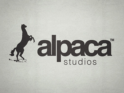 Alpaca Logo Design Direction alpaca logo