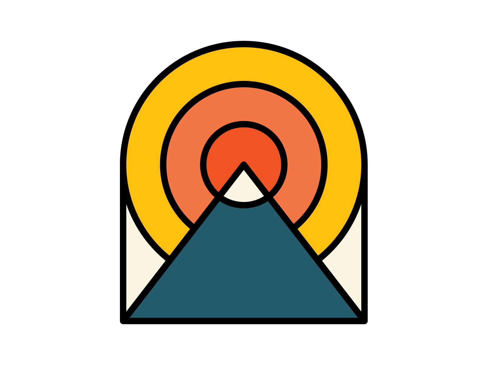 Radiant Badge by Jorrien Peterson on Dribbble