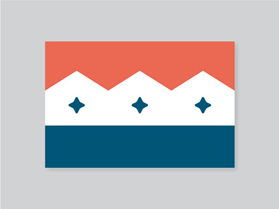 Salt Lake City Flag banner flag mountain redesign salt lake city slc symbolic vexillology