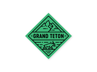 Grand Teton Badge